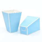 קופסאות פופקורן - תכלת