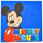 מפיות גדולות מיקי מאוס כחול