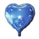 בלון הליום לב כחול