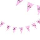 שרשרת Happy Birthday ורוד זהב