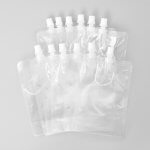 שקיות שקופות למילוי שתייה 12 יח